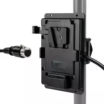 IDX Adapteris - Baterijos Adapteris - V-Lock / V-Mount su 4-Pin XLR Išėjimu 10A