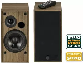 Kompiuterio kolonėlės AQ M25 multimedia - walnut