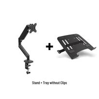 Universal Laptop Floating Arm Stand - Aluminum Gas Spring Mount