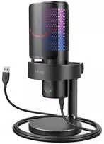 Fifine Technology FIFINE AmpliGame A9 RGB Juodas (Juodas) Kondensatorinis Mikrofonas