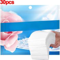 Skalbimo tabletės Nano itin koncentruotos skalbimo muilo milteliai švelnus dėmių šalinimas skalbimo mašinos drabužių valymo reikmenys 30pcs