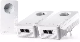 Maršrutizatorius devolo Magic 2 WiFi 6 next Powerline Multiroom Kit 2x devolo Magic 2 WiFi 6 next Adapteris, 1x devolo Magic 2 LAN Adapteris