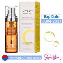 MISSHA Vita C Plus dėmes koreguojanti koncentratinė ampulė 15g 1pc + Sample Gifts