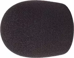 Mikrofono putplastis - Rycote 40/55 reporterių mikrofono putplastis (sumažina vėjo triukšmą, juodas)
