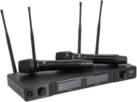 2 bevielių mikrofonų sistema Mac Mah UHF 2000M