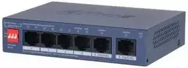 Šakotuvas SWITCH POE CS4006-4GT-36 4 PRIEVADŲ DAHUA