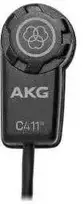 Mikrofonas AKG C411 PP - Mikrofonas pick-up su adapterem Phantom w XLR