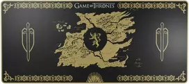 Lexip HBO „Sostų karų“ – „Lannister“ leidimo žaidimų pelės kilimėlis, juodas, geltonas