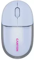 CANYON pelė OnClick 24 BT / belaidė permatoma / mėlyna