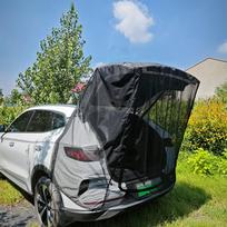 Breathable Car Tailgate Net, Easy to Install, Camping Ventilation Net for Truck, L