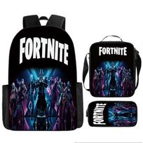 Fortnite žaidimo kuprinė, kuprinė, pietų krepšys, pieštukinė 3 vnt.