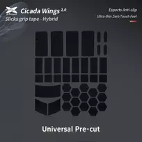 Pelė X-raypad Cicada Wings V2 Universal Grip Tape Juodas