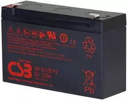 Csb Battery Akumuliatorius 6V 12Ah F2 Pb AGM VRLA CSB