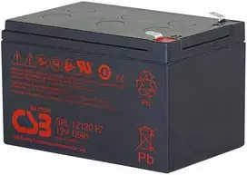Csb Battery Akumuliatorius 12V 12Ah F2 Pb AGM VRLA CSB