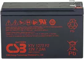 Csb Battery Akumuliatorius 12V 7.2Ah Pb AGM VRLA CSB