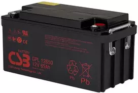 Csb Battery Akumuliatorius 12V 65Ah I2 (M6) Pb CSB projektinis amžius iki 10 metų AGM VRLA