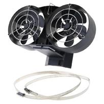 Aluminum Alloy Fireplace Fan, Stove Fan Stylish Designs for Modern Home Decor 1