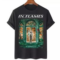 In Flames Grupės Whoracle Sunkaus Medvilnės Juodi Visų Dydžių Unisex Marškinėliai Unisex T-Shirt L black