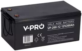 Akumuliatorius VOLT POLSKA AGM VPRO 12V 260Ah