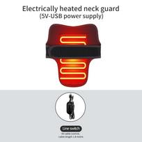 Heated Neck Massager Full Wrap Design Relieves Migraine Cervical Soreness Numbness Boosts Blood Circulation for Nap Sleep Use EU-Plug
