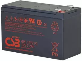 Csb Battery Akumuliatorius 12V 7.2Ah F2 (6.3mm) Pb AGM VRLA CSB