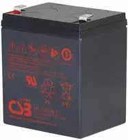 Csb Battery Akumuliatorius 12V 5Ah@C20 21W@15min F2 Pb AGM VRLA CSB