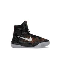 Nike Kobe 9 Elite Protro GS Šedevras Juoda Ryškiai Raudona Volt Metalo Sidabro HJ9446-001 37.5