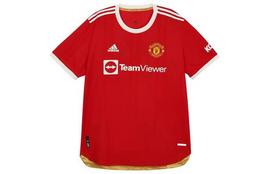 Adidas MANCHESTER UNITED THEATRE OF DREAMS Soccer Jerseys Men Red H31090 S raudona