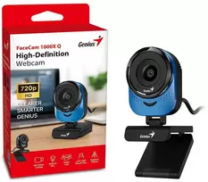 „Genius Webcam FaceCam 1000X“ internetinė kamera, su HD 720P raiška