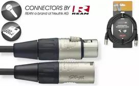 Mikrofoninis laidas Stagg NMC20R XLR/m – XLR/f 20m