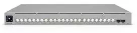 Šakotuvas Ubiquiti ECS-24-PoE (1050 W) | Komutatorius | Etherlighting™, 8x 2,5GbE RJ45, 16x 10GbE RJ45, 2x SFP28, L3, PoE+++