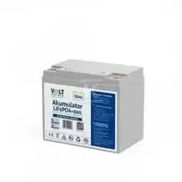 Volt AKUMULIATORIUS LIFEPO4 12,8V 50 AH (50A) + B