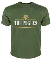 The Pogues Airiško Punk Rocko Grupė 1982 T-shirt Pakartotinis Spausdinimas Unisex Visų Dydžių S-5XL 2XL