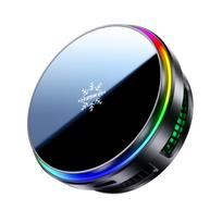Qi2.2 Magnetic 25W Car Charger Semiconductor Cooling Wireless Car Mount Air Vent Holder for iPhone Samsung Android Fast & Cool juoda