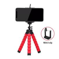 Versatile Mini Octopus Tripod: Portable Phone Holder for Outdoor Photography, Desktop Use, and Binge-Watching.