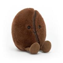 Jellycat Amuseable Coffee Bean Plush Toy 5 Inch Food Plush Toy Fun Gift Idea - - kava