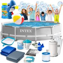 Rėminis sodo baseinas 305 X 76 cm 15-in-1 Intex 26702 + Burbuliukų mašinėlė nemokamai