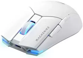 Machenike M7 Pro Belaidė pelė žaidimams - Baltas
