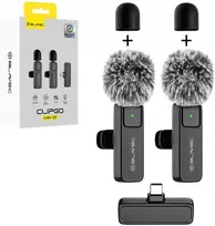 Blavec Mikrofonas belaidis mikrofonas x 2 MK-01 ClipGo Typ C (LMMK01-B) juodos spalvos