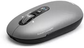 Port Designs PORT CONNECT Pure MAC COLLECTION, Belaidė įkraunama pelė, Bluetooth, FreeWheel, 3200 DPI, Juodas