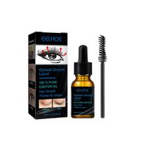 Eelhoe Castor Oil for Eyelash Growth 10ml Natural Eyelash Serum Nourishing Brow Enhancer