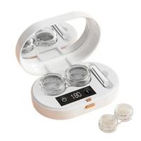 Ultrasonic Beauty Lenses Cleaner High Frequency Vibration USB Charging Beauty Lenses Storage Container LCD Display Portable balta