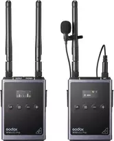 Mikrofonų sistema - Godox WMicS1 Pro Kit 1 Dual Channel Wireless Lavalier Juodas