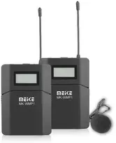 Mikrofonas - Meike MK WMP1 Wireless Lavalier System, 70m Range, LCD Ekranas