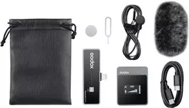 Mikrofono sistema - Godox MoveLink LT1 Wireless Lavalier, Lightning Connector