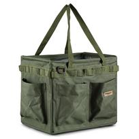 TOMSHOO Camping Tool Bag Collapsible Camping Gear Tool Storage Bag Box Carry Case armijos žalia spalva