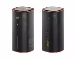 ZTE Maršrutizatorius 5G MC8512 G5 Ultra Juodas-Raudona Gaming wi-fi 7