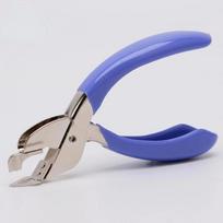 Mini Professional Handheld Lasting Pull Out Extractor Stapler Binding Tool Heavy Duty Durable Comfortable Metal Staple Remover mėlyna