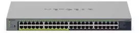 Šakotuvas Netgear 48-PORT 1G UNMANAGED POE SWITCH - RACKMOUNTABLE