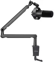 Fifine T688 dinaminis mikrofonas juodos spalvos